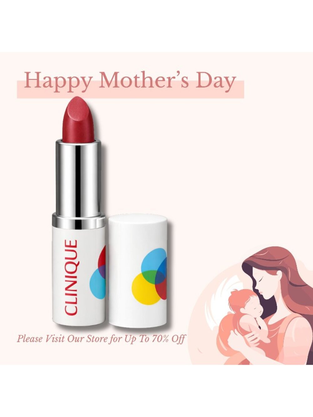 CLINIQUE Lip Colour + Primer in 13 Love Pop B62